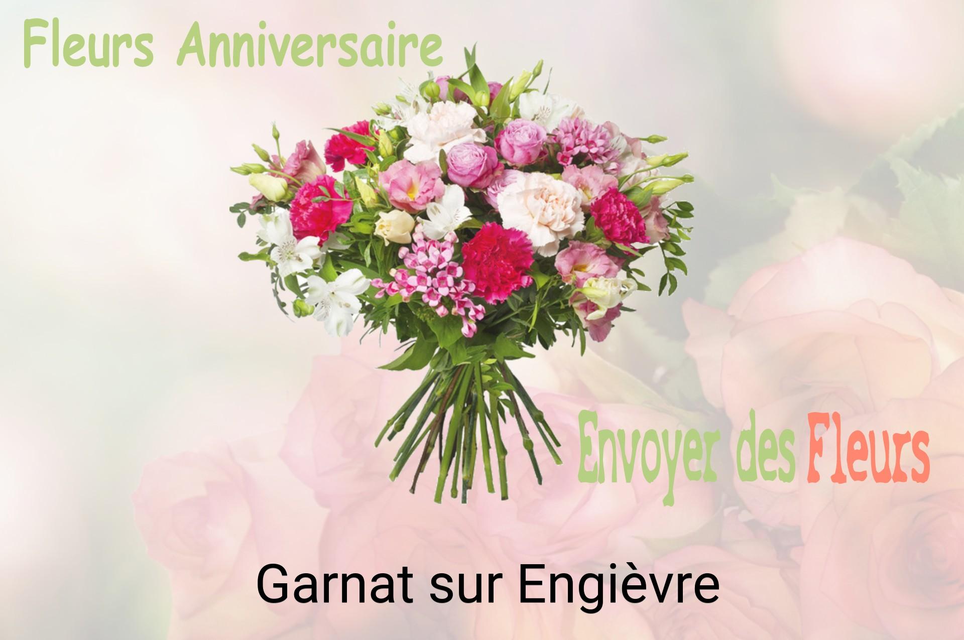 Bouquet de fleurs d’anniversaire livré à Garnat-sur-Engièvre