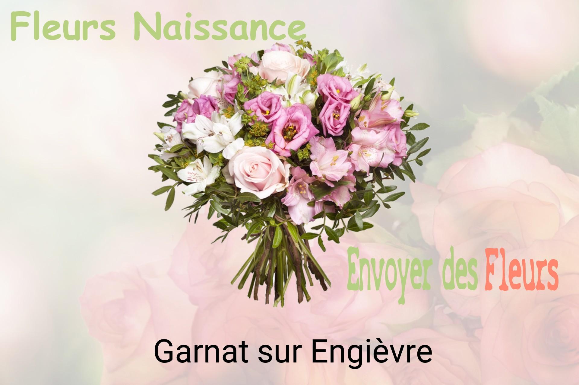 Bouquet de fleurs de naissance livré à Garnat-sur-Engièvre
