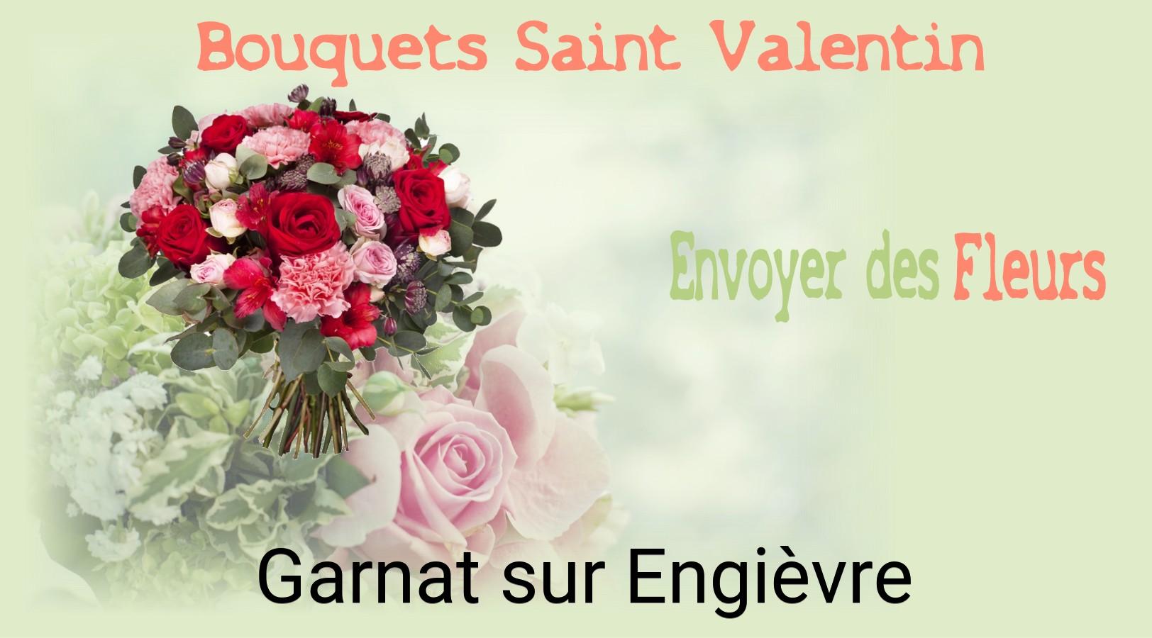 Roses de Saint-Valentin livrées à Garnat-sur-Engièvre